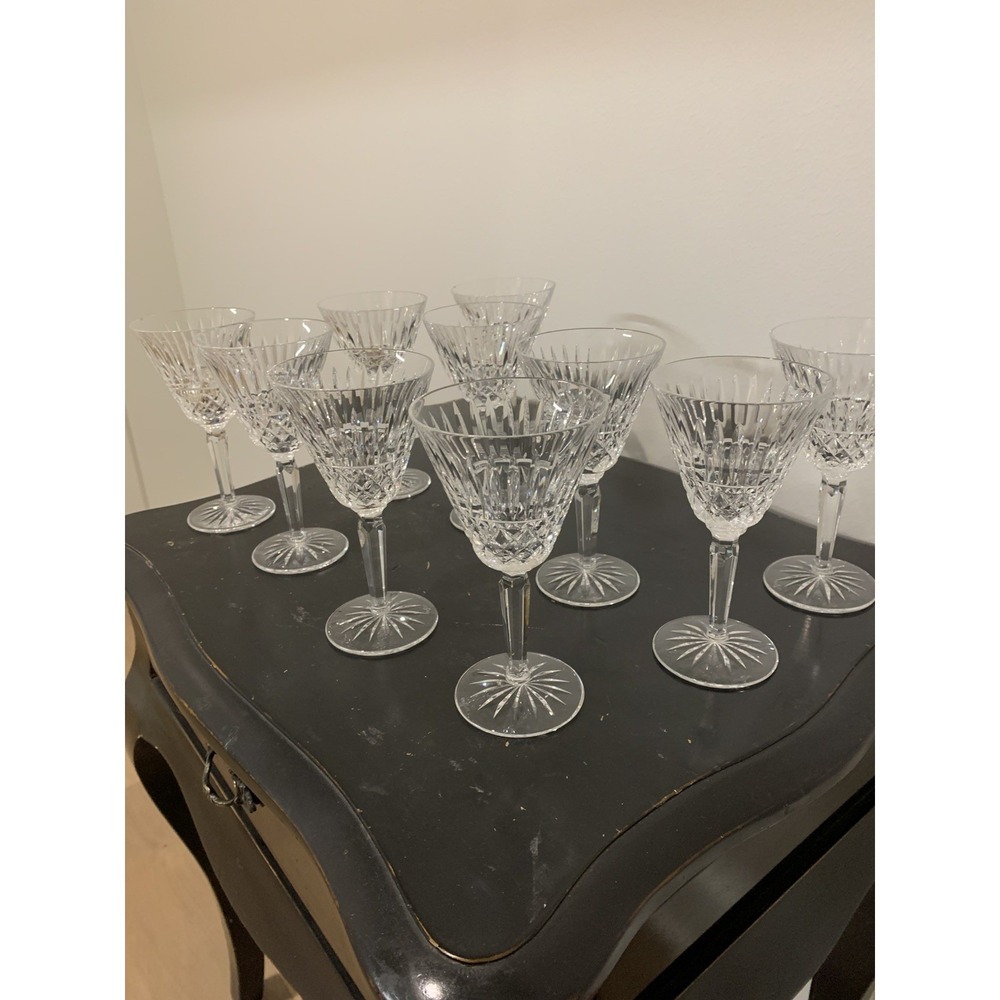 Waterford crystal stemware MAEVE cut pattern Water Goblet discontinued cut - Picture 6 of 13